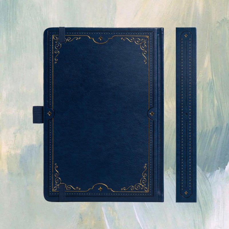 TIEFOSSI Tree of Life Journal, A5 Lined Journal for Women Men, Aesthetic Notebook with 316 Numbered Pages, Hardcover Vegan Leather Journals with Bookmark, 100 GSM Thick Paper - Image 3
