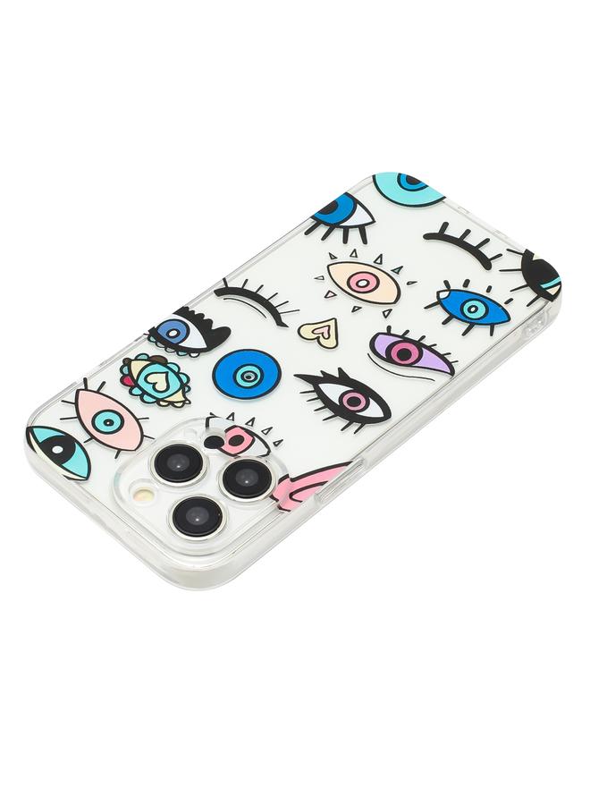 S-TOP Case For iPhone 14 Pro Colorful Painting Pattern TPU Phone Case - Image 3