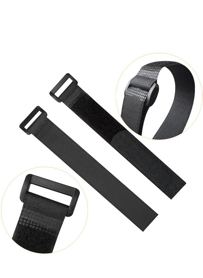 Oasisgalore - Reusable Velcro Cable Straps Ties Set (20pcs) for Wire, Charger, and Cord Organization - Image 1