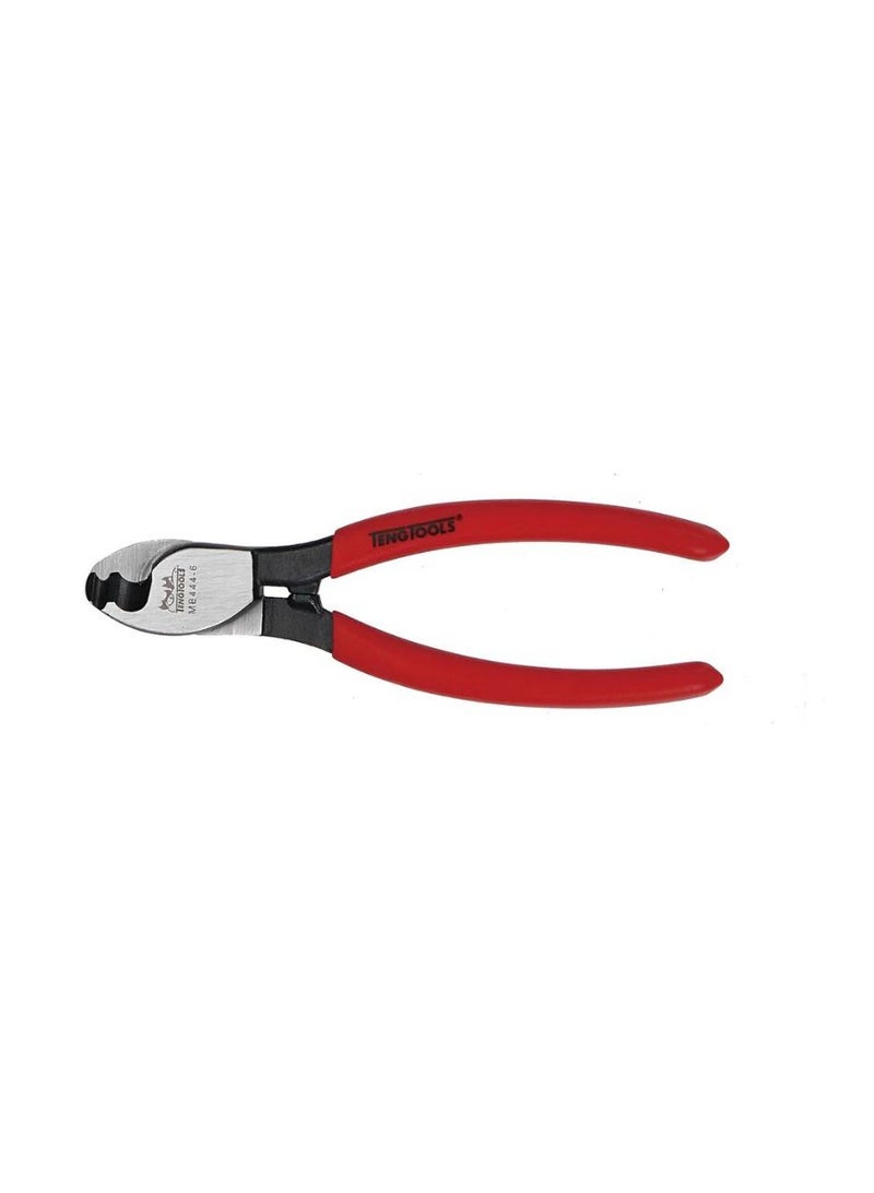 Cable Cutter 160mm, High Carbon Steel, One-Hand Operation, Vinyl Grip, 22mm² Capacity – MB444-6 by TengTools