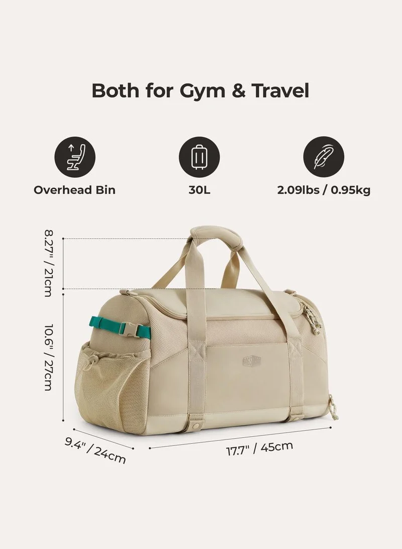BAGSMART Beige BAGSMART REIKI Duffle  | Best Price UAE
