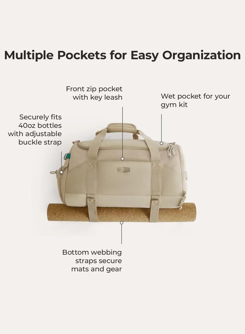 BAGSMART Beige BAGSMART REIKI Duffle  | Best Price UAE
