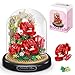 HIGH GODO Flower Bouquet Building Set 574PCS Red Rose Bonsai Tree Botanical Collection with Dust Cover Mothers Day Anniversary Birthday Gifts for Mom Women Girlfriend Adults 14 - Image 2