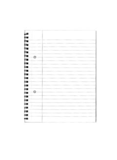 Funbo A5 Size Single Line Notebook With PP Cover 80 Sheets  - Image 3