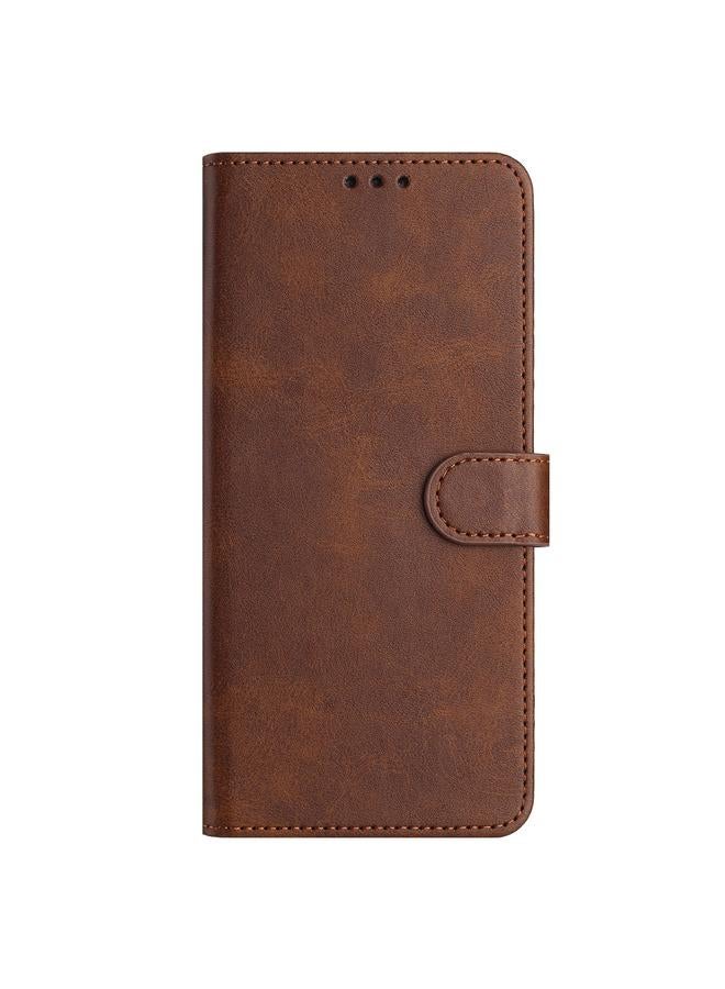 S-TOP Case For Redmi 14C 4G Solid Calf Texture Flip Leather Phone Case - Image 2