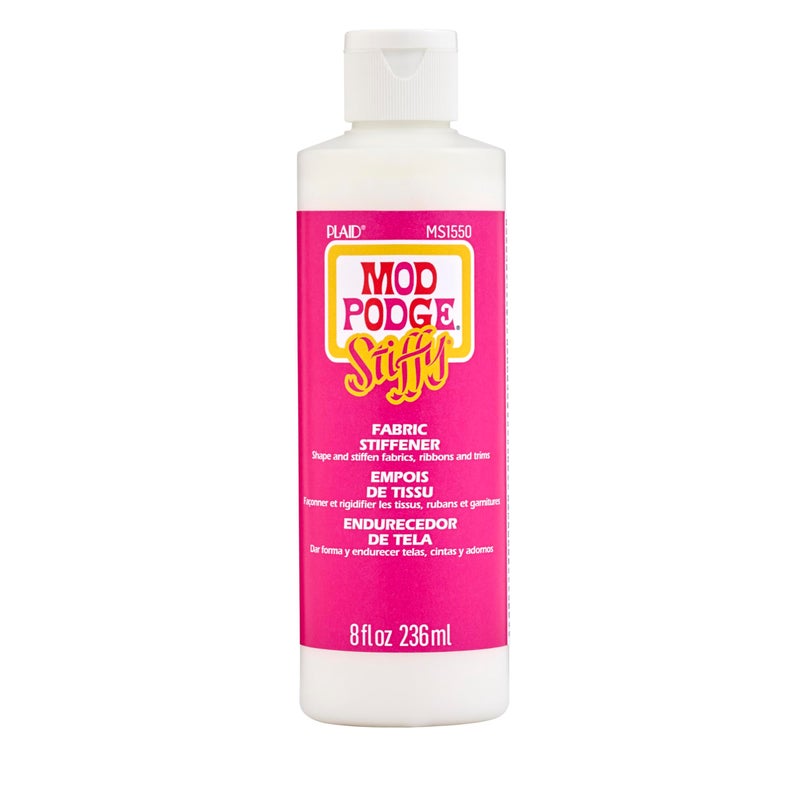Plaid Stiffy Fabric Stiffener 8Ounce 1550