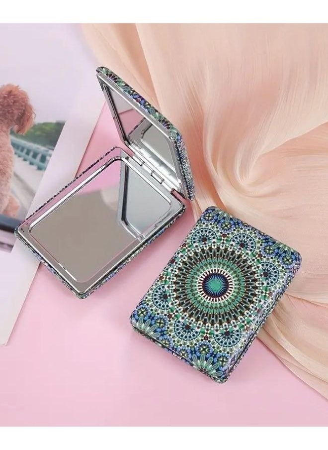 Folding mirror (multi-color - multi-shape), one piece