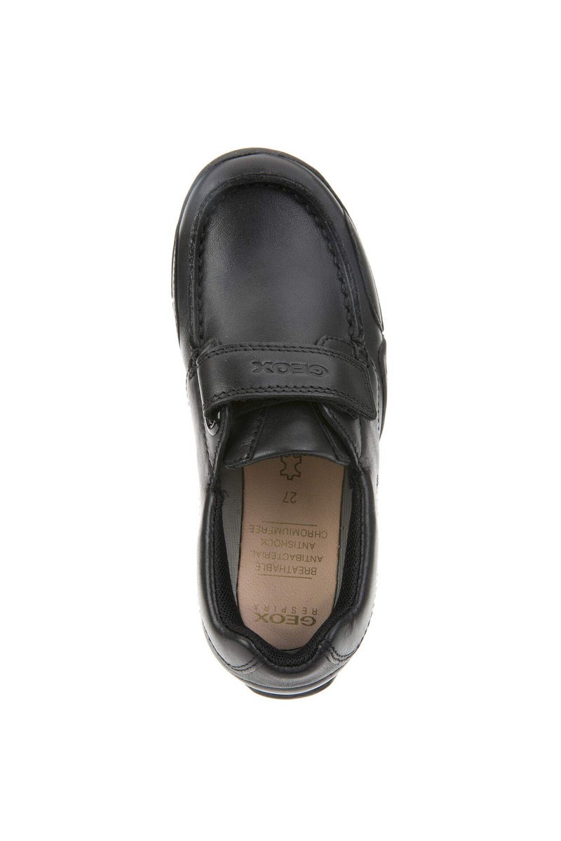 GEOX حذاء Geox الأولاد JR W.SNAKE MOCASSINO، أسود، 30 M EU للأطفال الصغار (12 US) - Image 4