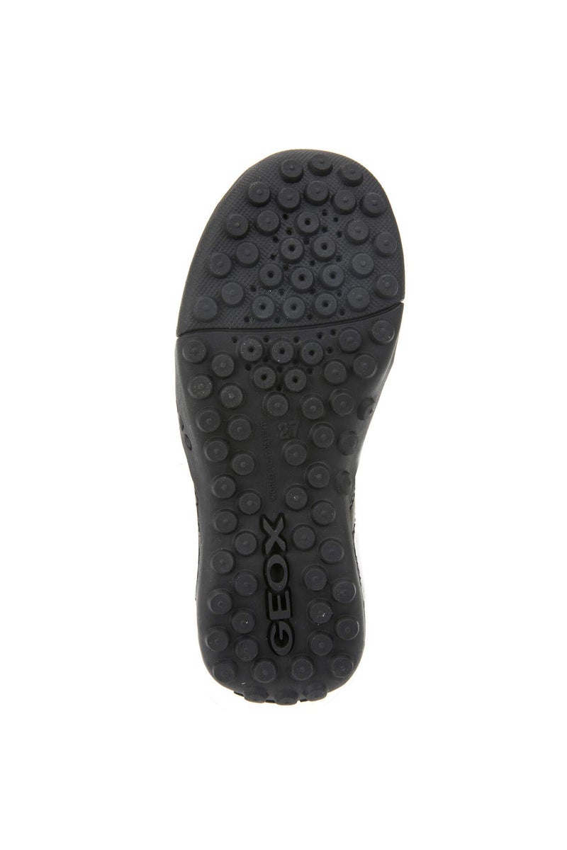 GEOX حذاء Geox الأولاد JR W.SNAKE MOCASSINO، أسود، 30 M EU للأطفال الصغار (12 US) - Image 5