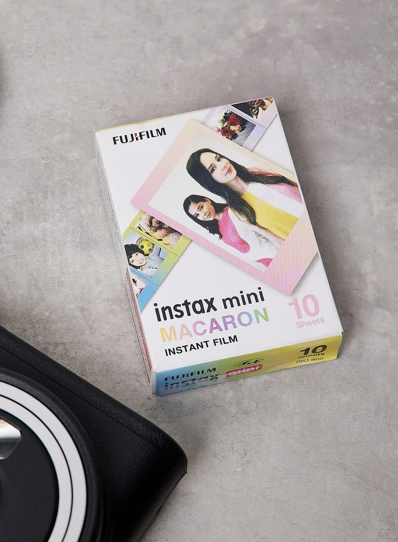FUJIFILM Instax Mini Film, Macaron Border, 10 Shot Pack