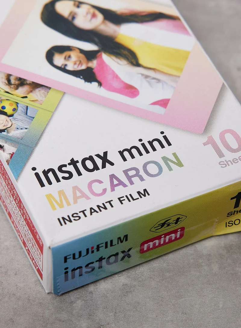 FUJIFILM Instax Mini Film, Macaron Border, 10 Shot Pack