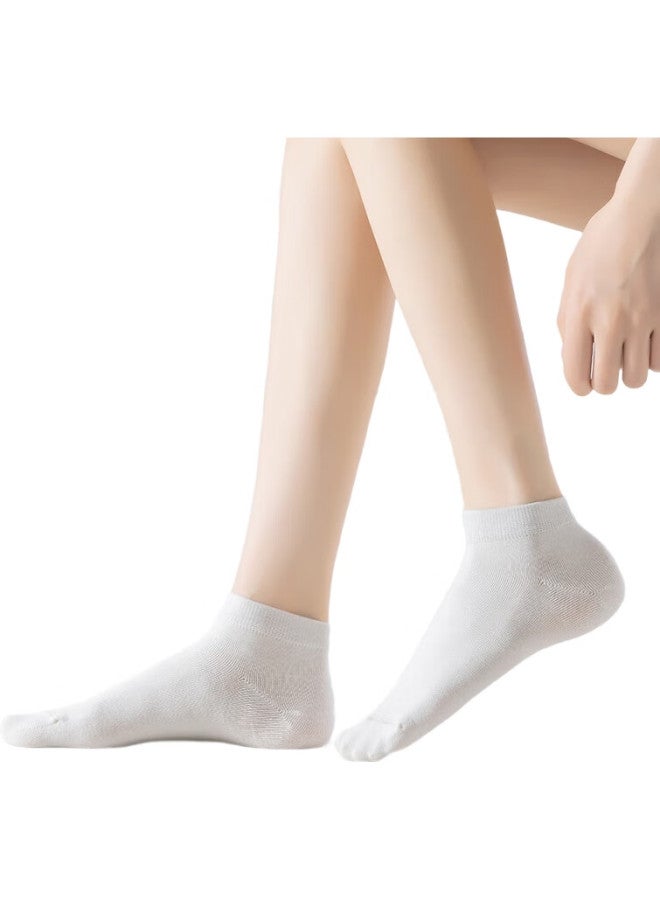 JOAE [7A Antibacterial Xinjiang Cotton] 100% Pure Cotton 6 Pairs Women'S Socks, Breathable, Odor-Resistant, Spring And Summer, Anti-Pilling Short Socks - Image 3