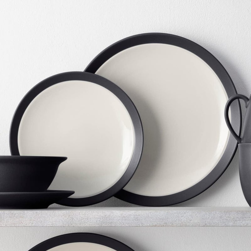 Noritake Colorware Graphite 4Piece Curve Place Setting Service for 1 - Image 4