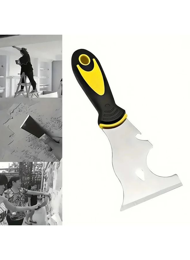 3 Inch 15 In 1 Paint Scraper Set Hammer Head Soft Grip Tool For Wood Wallpaper Grout - Image 3