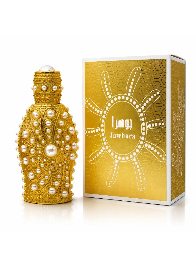 ARD PERFUMES Jawhara Attar by Ard Perfumes – Luxury Arabic Oud Fragrance Oil for Men & Women | Long Lasting Alcohol-Free Attar Perfume Oil | Amber Musk Scent | 12ml - Image 1