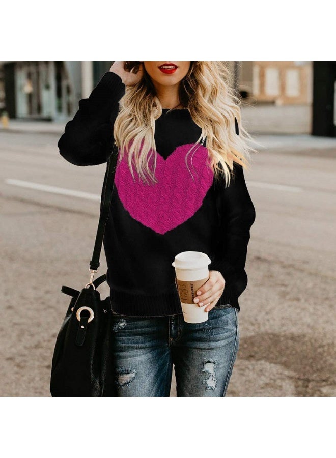 NIBEMINENT Women Autumn Winter Warm Knitwear Daily Comfortable Casual Commuter Knitted Tops Female Loose Jumpers - Image 1