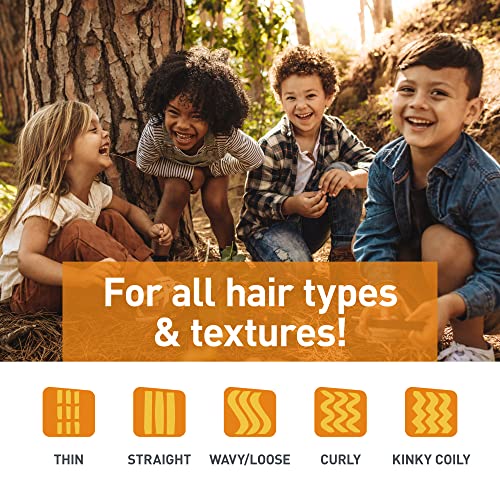 FuzzyDuck Kids Detangler & Leave-in Conditioner – Lightweight Moisturizer for Frizz Control & Curl Definition, Hydrates & Softens Dry Hair with Aloe, Sea Botanicals & Honey (Citrus Bamboo, 8oz) - Image 5