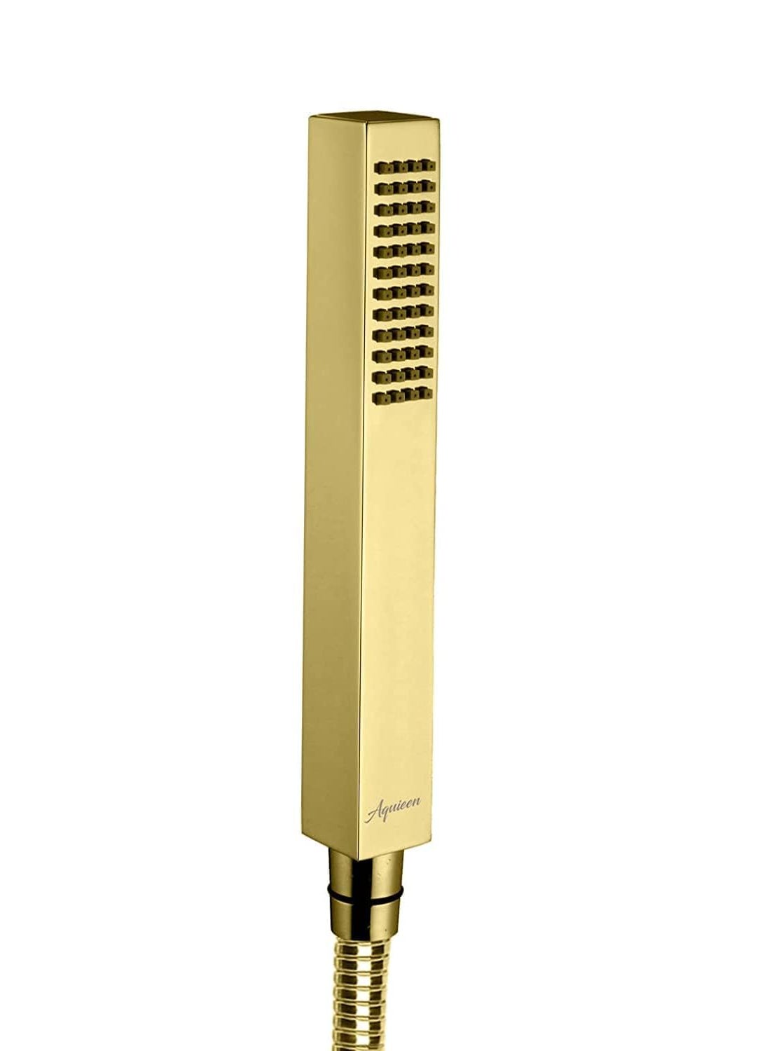 Aquieen Aquieen Zura Series High Flow Diverter Set with Showers and Spout Hand Shower Zura Collection Brass Gold  - Image 4