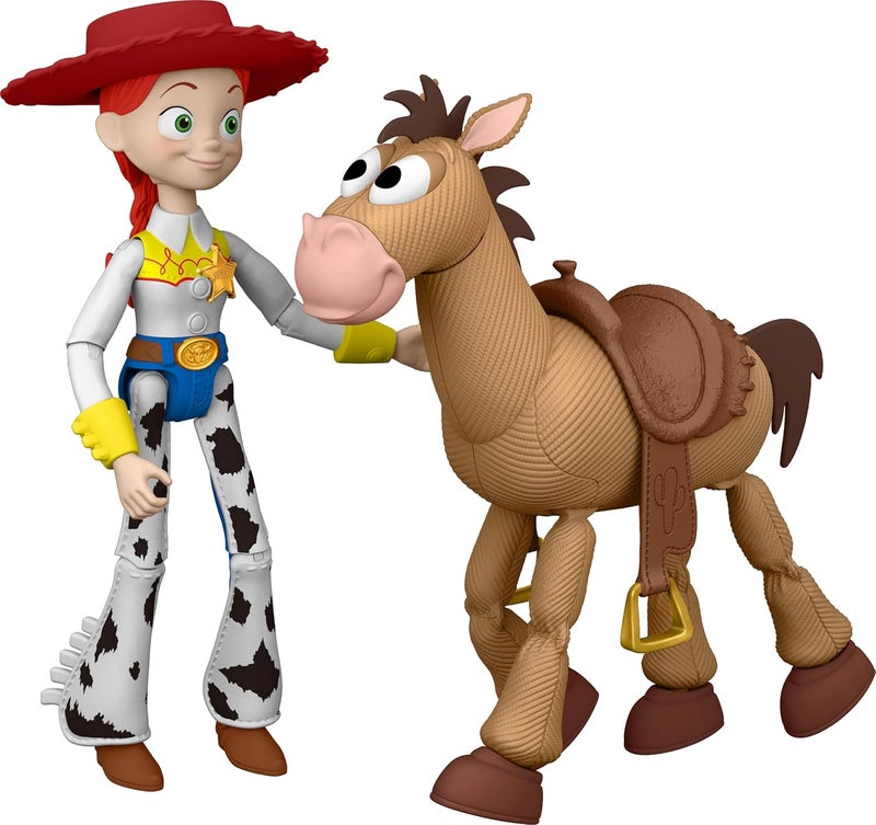 Disney Pixar Toy Story 5 PlayScale Jessie & Bullseye Action Figures Set (Pack of 2) - Image 4