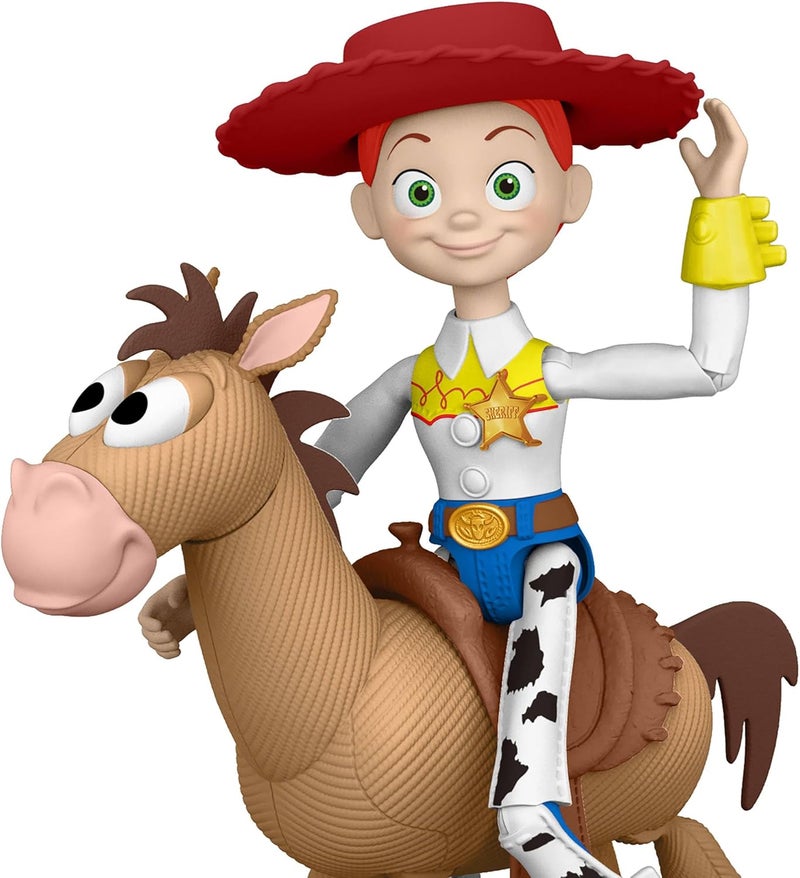 Disney Pixar Toy Story 5 PlayScale Jessie & Bullseye Action Figures Set (Pack of 2) - Image 3