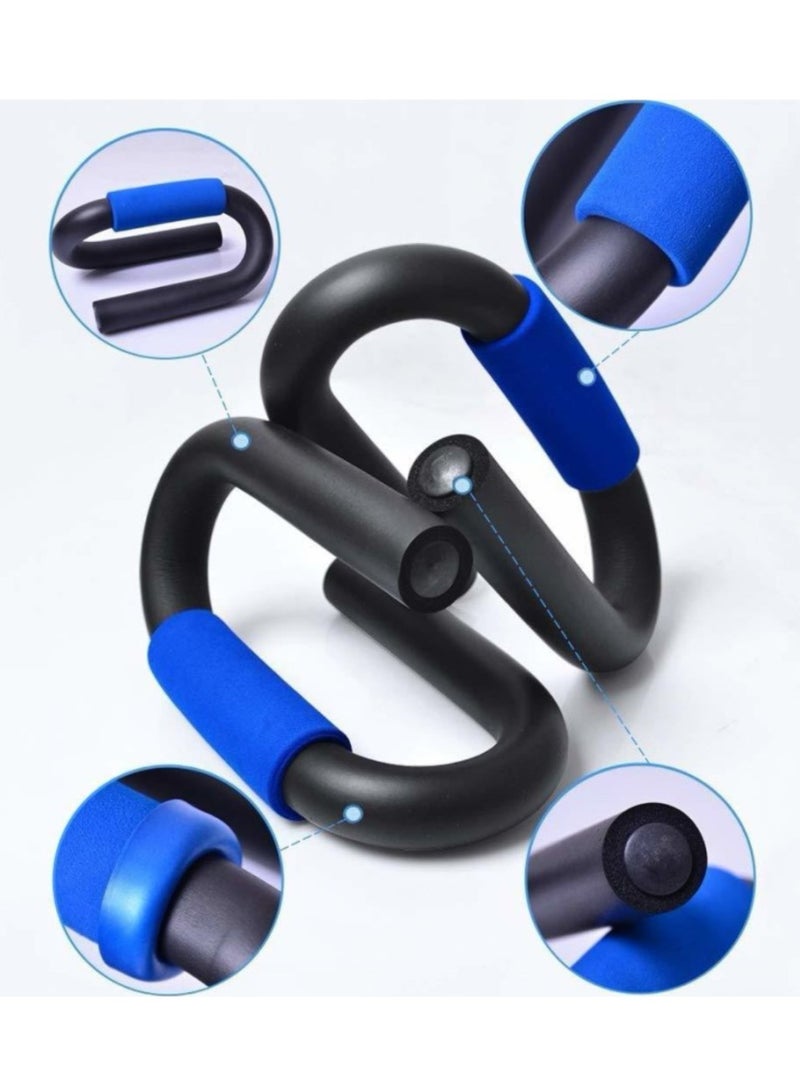 Generic Fitness Push-Up Bars – Set of 2 S-Type Stand with Foam Grip, Durable & Portable Push-Up Brackets for Home & Gym Workouts  - Image 5