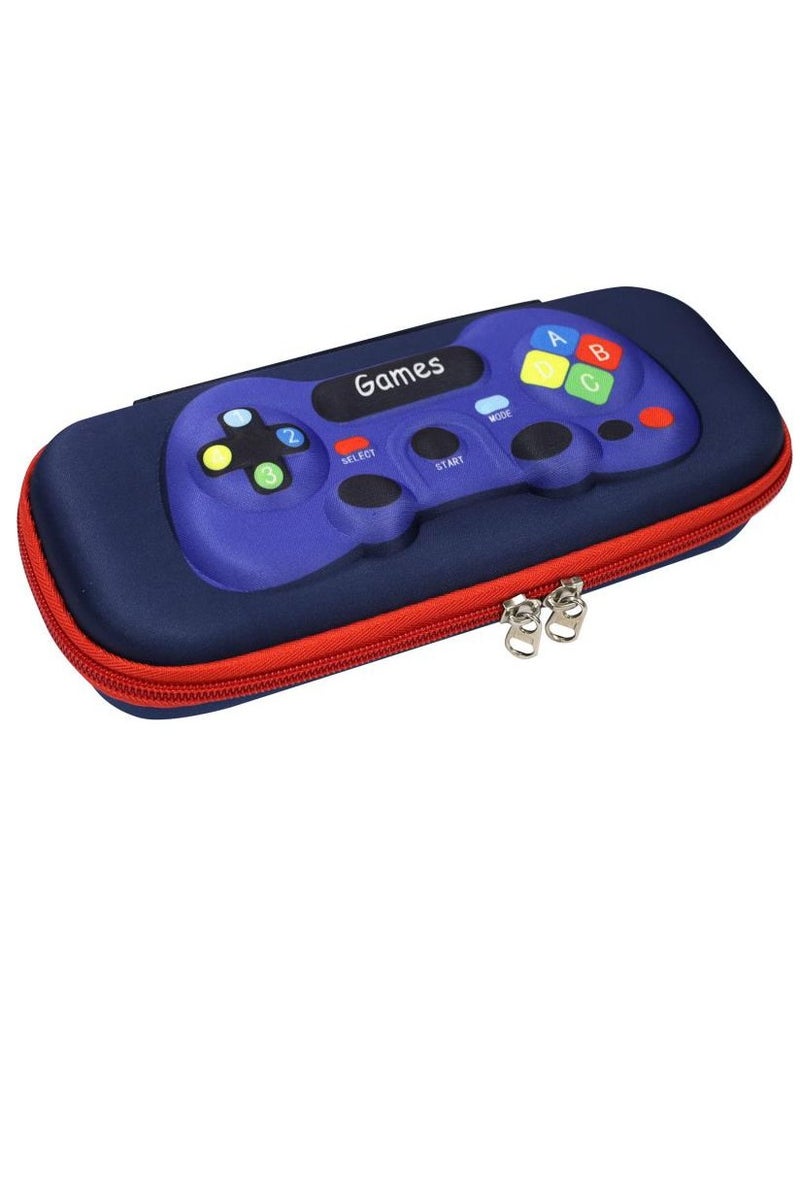 ROCO Hard Pencil Case Gaming Controller · Blue - Image 1