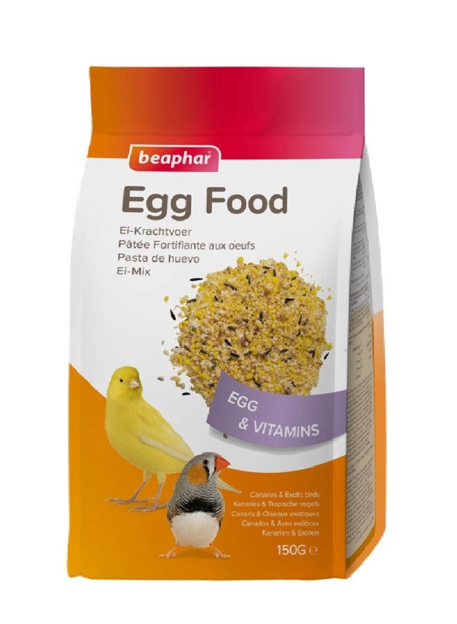 beaphar طعام البيض للكناري والطيور الغريبة - 150 جرام