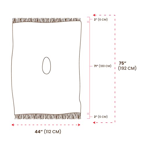 Gamboa Alpaca Poncho - Hooded, Charcoal, OS - Image 3