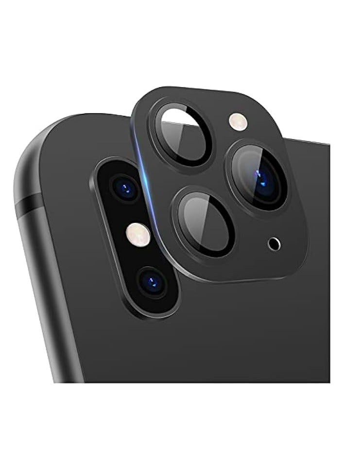 بروماس واقي عدسة الكاميرا لهاتف iPhone XR/X/XS/XS MAX يتحول إلى iPhone 11/11 Pro/11 Pro Max، ترقية واقي عدسة الكاميرا الخلفية من الزجاج المقوى فائق النحافة【Ultra Slim and High Definition】- Ultra slim 0.07 inch. The hole design does not affect the flash, high transparency to ensure original high resolution for images and videos. - Image 1