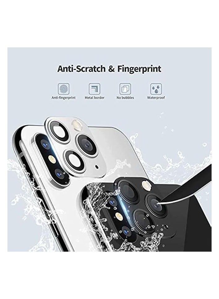 بروماس واقي عدسة الكاميرا لهاتف iPhone XR/X/XS/XS MAX يتحول إلى iPhone 11/11 Pro/11 Pro Max، ترقية واقي عدسة الكاميرا الخلفية من الزجاج المقوى فائق النحافة【Ultra Slim and High Definition】- Ultra slim 0.07 inch. The hole design does not affect the flash, high transparency to ensure original high resolution for images and videos. - Image 2