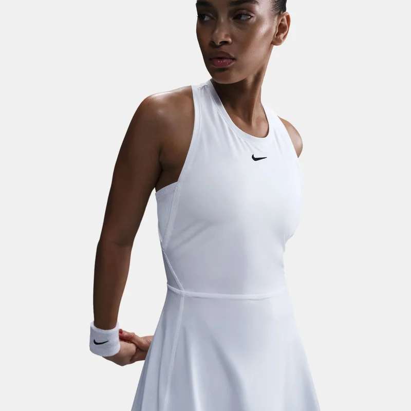Nike white Women's Victory Dri-FIT Tennis Dress for Women | Best Price UAE
