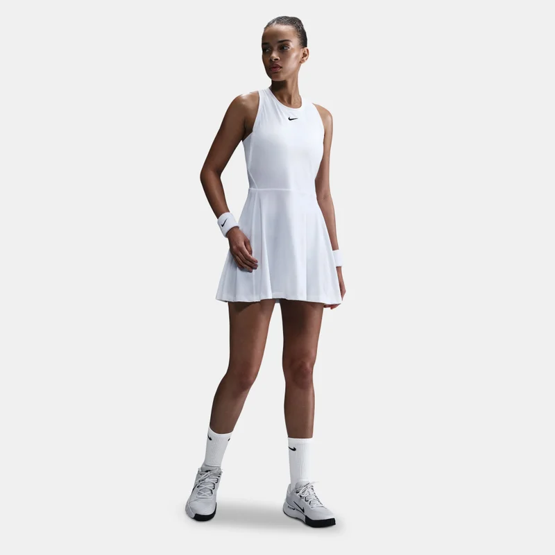 Nike white Women's Victory Dri-FIT Tennis Dress for Women | Best Price UAE