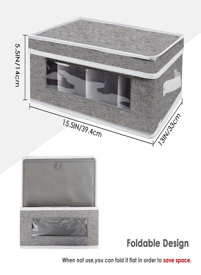 homyfort Mug Storage Box, China Storage Containers Organizer Hard Shell with Dividers for 12 Coffee Mugs, Tea Cup, Moving & Packing (Grey) - Image 5