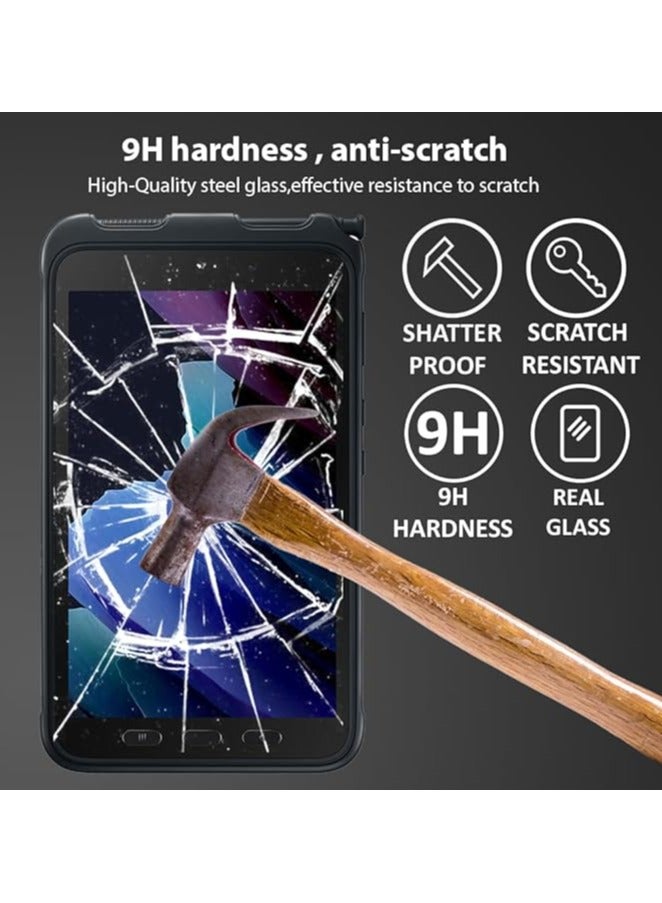 erorex Screen Protector compatible with Samsung Galaxy Tab Active3, 9H Hardness Tempered Glass Film [HD Full Coverage][Easy Installation] Samsung Galaxy Tab Active 3 8.0" T570 - T575  - Image 3