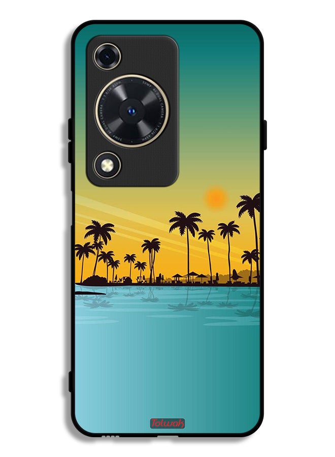Tolwak Huawei Nova Y72S Protective Case Cover Scenery Abstract Art