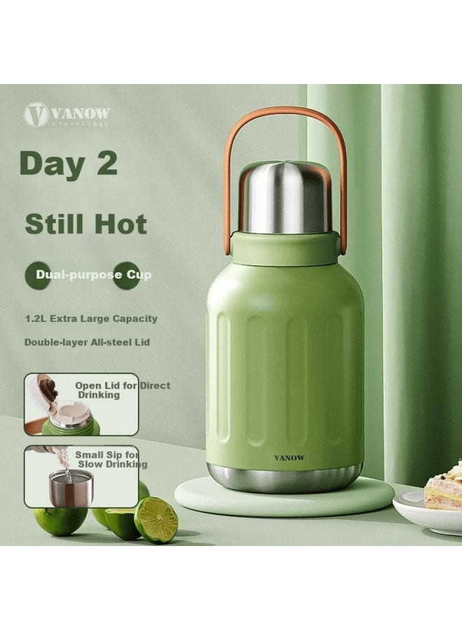 Vanow Large Capacity Insulated Stainless Steel Water Bottle For Tea, Outdoor, Infant Milk, And Kids - Image 1
