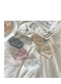 Generic 5 Pack Contact Lens Cases, Cute Easy Carry Container for Travel & Home Vision Care Kit  - Image 4