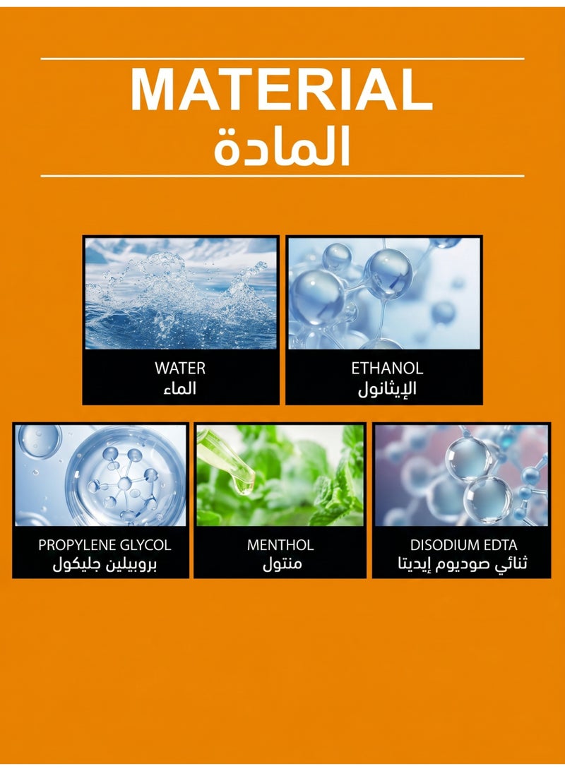 السمك اليهودي رذاذ طارد الوزغ الطبيعي - مكافحة الحشرات المتعددة مع تأثير طويل الأمد | آمن غير سام للمطابخ/المنازل | مقاومة الصراصير والنمل والعناكب بتطبيق سريع - Image 4