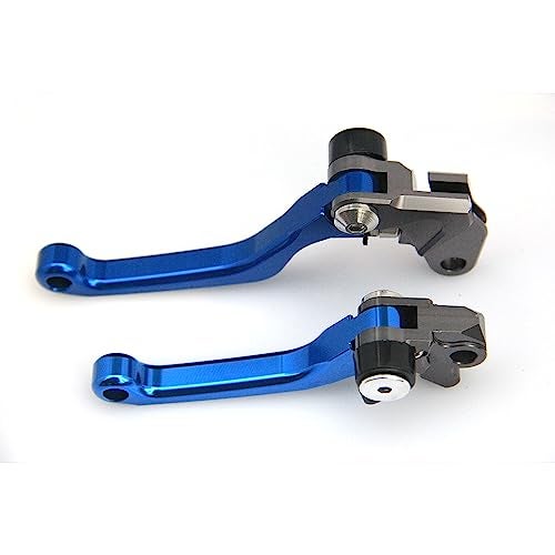 HYEPIVOT for TTR230 TTR 230 20052026 2025 2024 Clutch Brake Pivot Levers Dirt Bike Blue - Image 1