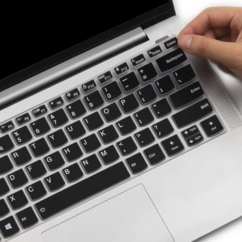 OJOS Keyboard Cover Skin for Lenovo Flex 5 5i 14" 2-in-1 Laptop, Idepad S540 14 inch, Lenovo Yoga 5i 7i 9i 14, IdeaPad Slim 5i 7i 9i Pro 14", ThinkBook 14 G2 G3 G4, ThinkBook 14s 14p Yoga 14", Black - Image 5