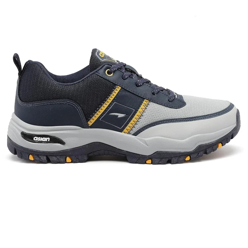 Asian Navy Mustard Sports Shoes for Men and Boys