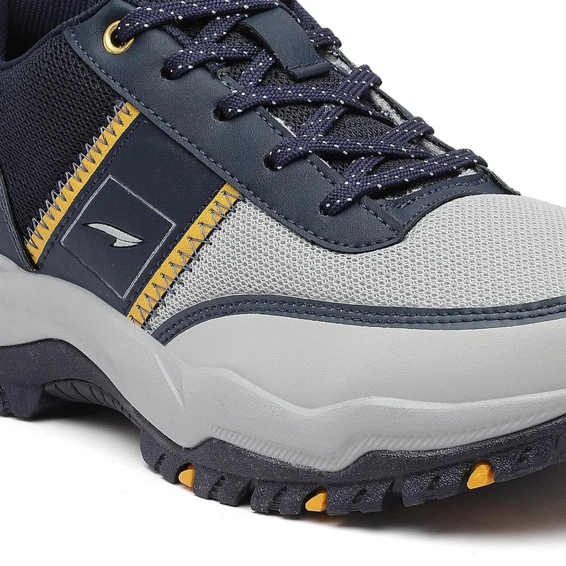 Asian Navy Mustard Sports Shoes for Men and Boys