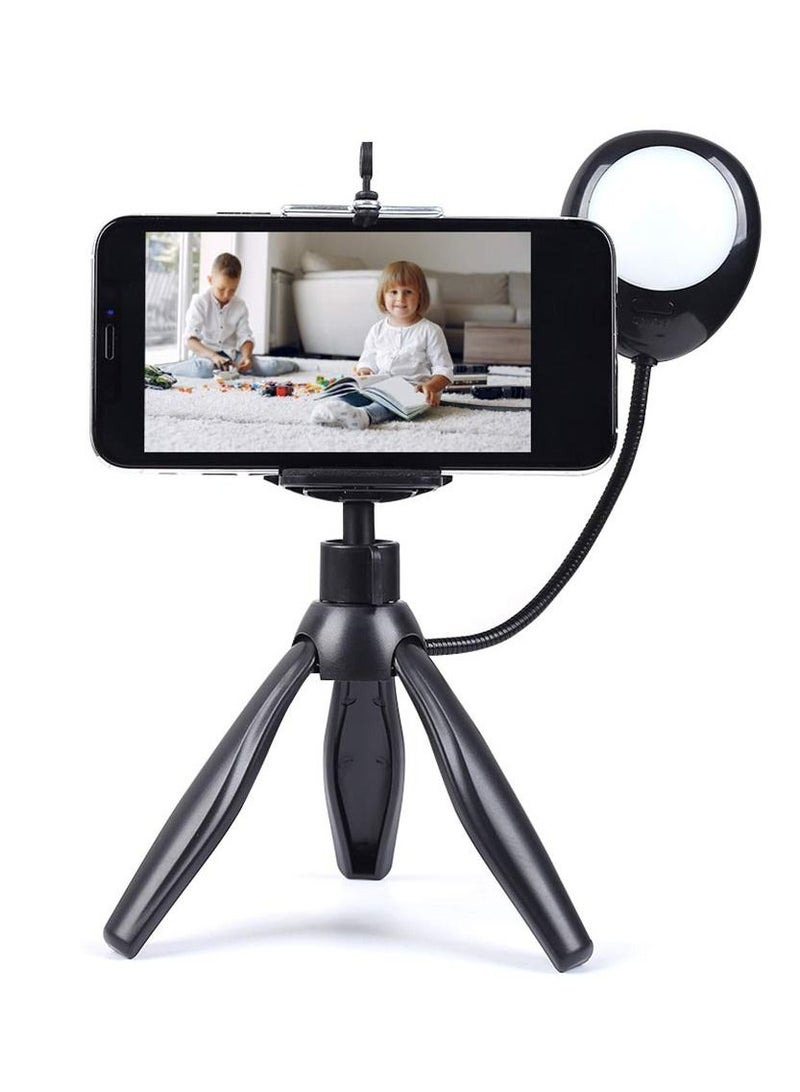 Trands Tripod Stand Mobile Holder with Selfie Ring Light Cell Mobile Stand Model TR-SS936 - Image 1