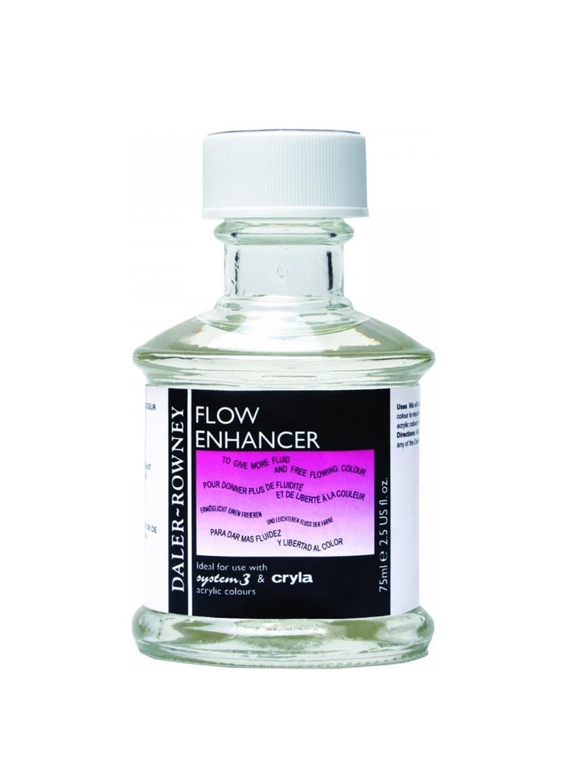 Daler Rowney Acrylic Medium Flow Enhancer 75ml Content 