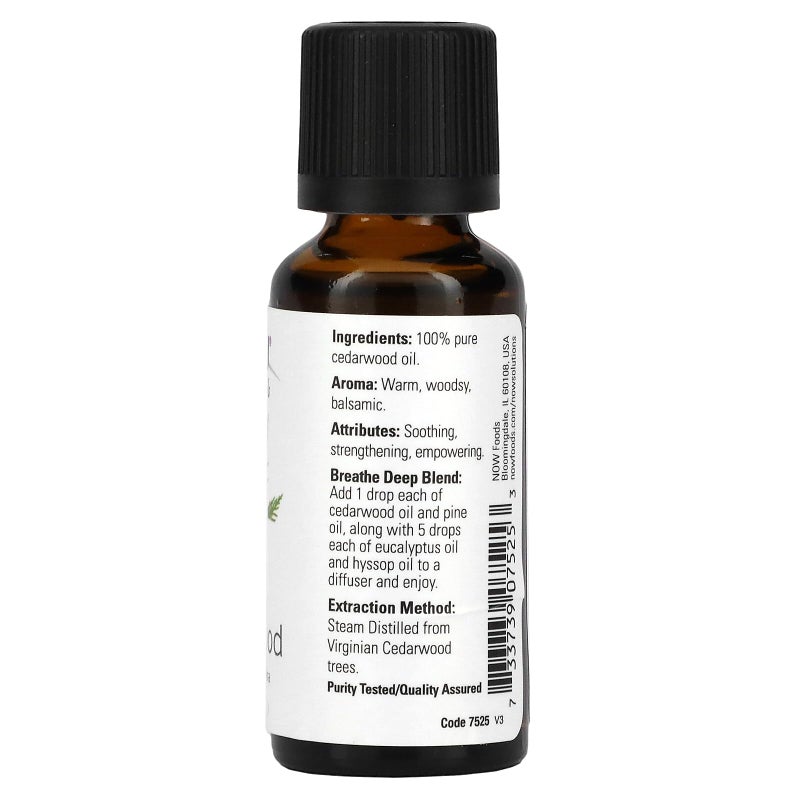 NOW Essential Oils, Cedarwood Oil, 1-Ounce - Image 4