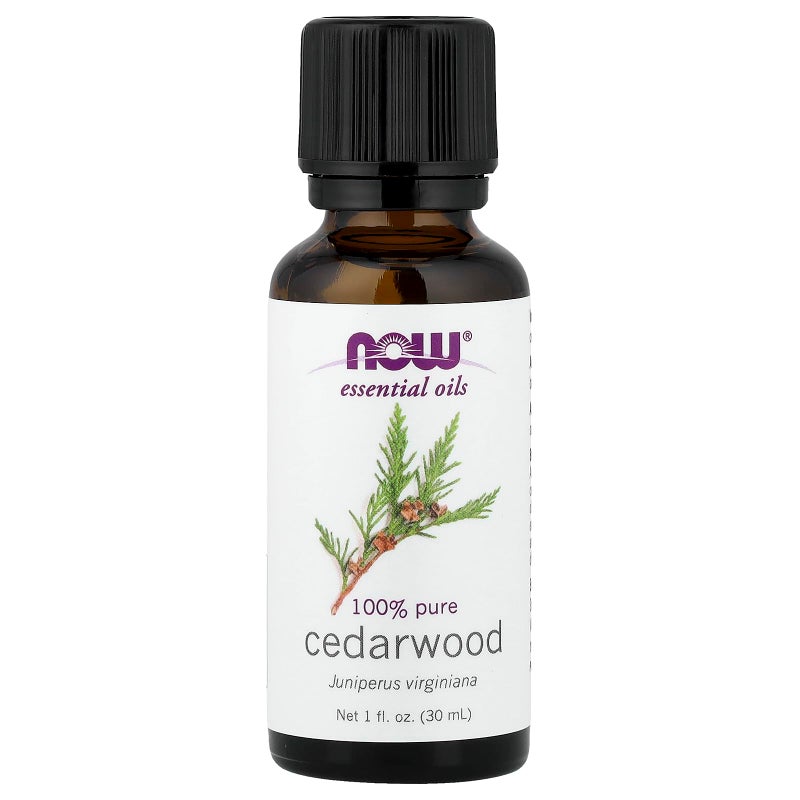 NOW Essential Oils, Cedarwood Oil, 1-Ounce - Image 1
