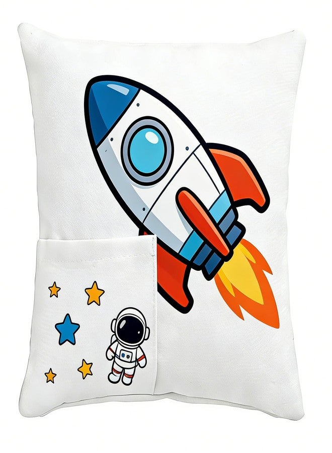 CALCA 10 Pack Sublimation Tooth Fairy Pillowcase Pocket Pillow Cover, Sublimation Blank White Linen Tooth Fairy Pocket Pillow Case Cover (7.87" * 7.87") (White Color) - Image 2