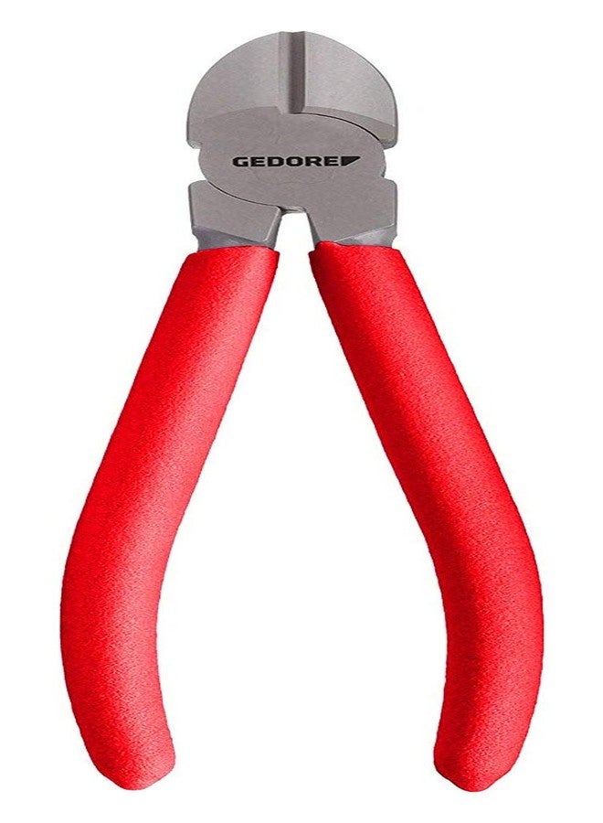 GEDORE 8314-125 TL Side Cutter - 5-Inch / 125 mm - Diagonal Wire Cutting Pliers - Extra Hard Steel Cuts Wire up to 1.6 mm - Professional Grade, red Handle - Image 3