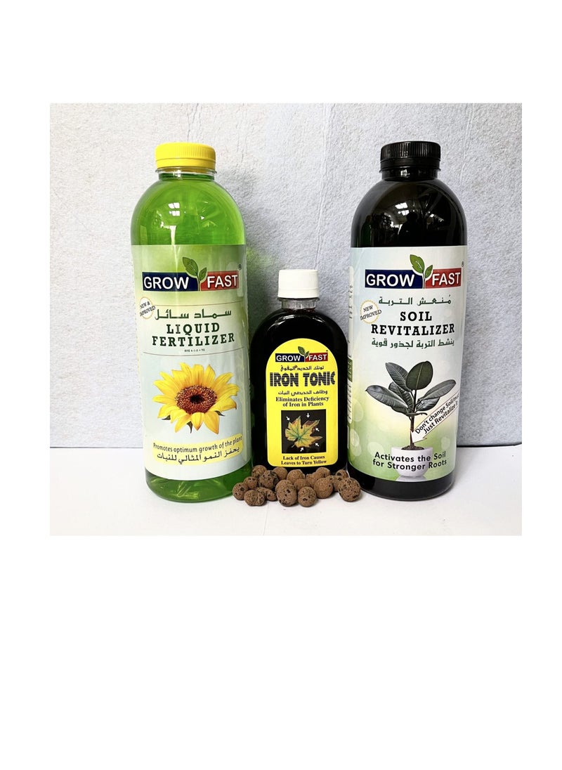 GROW FAST Grow Fast Fertilizers & Iron Tonic Best for Indoor and Outdoor Plants  - Image 1