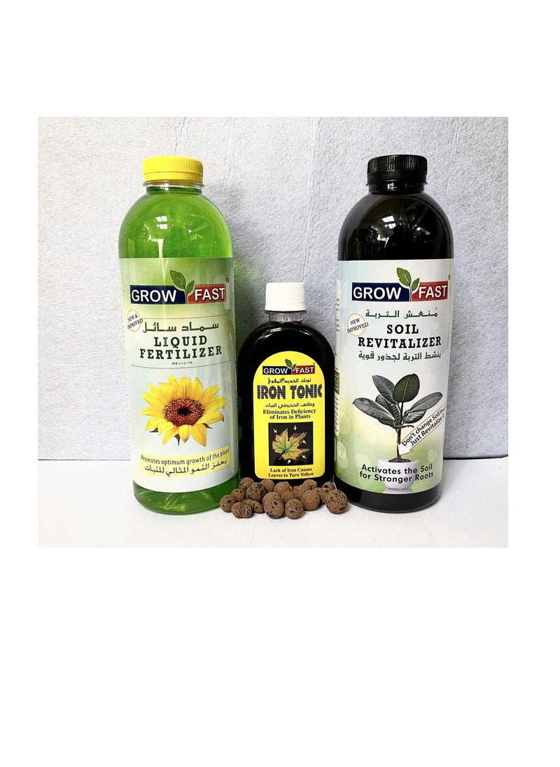 GROW FAST Grow Fast Fertilizers & Iron Tonic Best for Indoor and Outdoor Plants  - Image 3